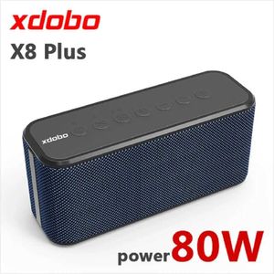 Draagbare luidsprekers XDOBO X8 Plus Bluetooth -luidspreker 80W Portable TWS Wireless Subwoofer 10400MAH Power Pack -functie USB/TF/AUX Music Playback Camping S245287