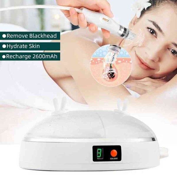 Portable Spray Eau Injection Hydro Jet Beauté Machine Aspiration Sous Vide Points Noirs Propre Rajeunissement De La Peau Oxygène Petites Bulles 220514