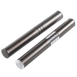 Draagbare Roestvrij Staal Reizen Sigaar Tube Case Enkele Sigaren Doos Roken/Sigaar Accessoires voor Dia 19mm Fabriek Directe verkoop