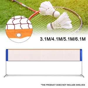 Draagbare Standaard Badminton Net Opvouwbare Professionele Volleybal Training Accessoires Square Mesh Tennis Badmintons Equipmen 201116