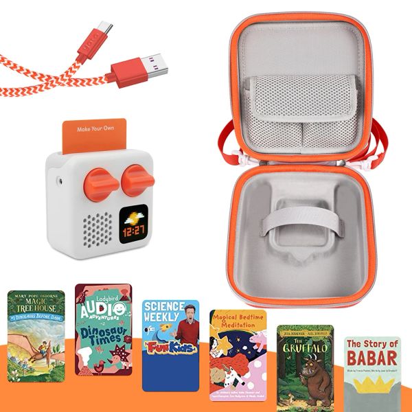 Bolsa de almacenamiento portátil para Yoto Mini Kids Audio Music Player Box Protective impermeable Viajes que transportan estuche duro para Yoto Mini