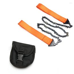 Portable Survival Chain Saw Saw Kainsaws Emergency Camping Hiking Tool Pocket Hand Pouch Outdoor 2 Colors