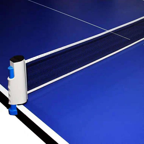 Portable Table Tennis Net Rack 2M Télescopique Ping Ping Pong Rack Plastique de haute qualité