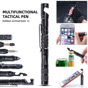 Portable Tactical Pen Defense Multifonctional Scred Téléphone mobile SUBTRE BREAGE DE VERRE EXTÉRAVE