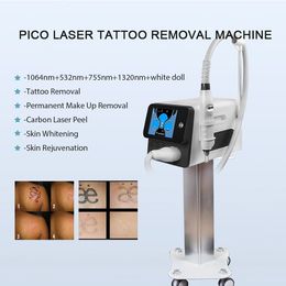 Draagbare Taibobeauty ND YAG Pico Laser Beauty Machine Tattoo Pigmentatie en Birthark Removal White Doll-behandeling