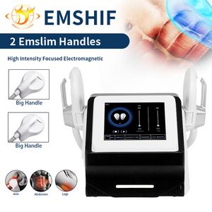 Portable Tesla Sculpt 2 handgrepen Emshif Machine Electromagnetic Spierstimulatie Building