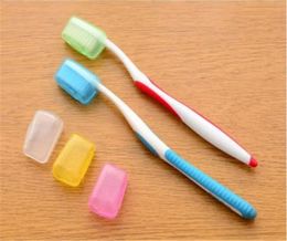 Cepillo de dientes portátil portador de la cabeza de viaje de viaje Cambres de acampado Caja Protección de la caminata de cepillo Cleaner todo 20171016035189614