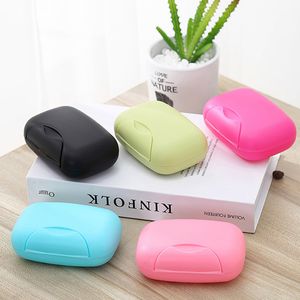 Portable Travel Soap Box Case Dish Container Soap Holder Waterproof Leakproof Shower Bathroom Outdoor Hiking Camping Gym Business Trip HY0406