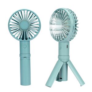 Ventilateur portable portable ventilateur à 3 vitesses de bureau réglable à 3 vitesses ventilateurs de bureau USB mini-fan de refroidissement pour le bureau extérieur de la maison d'été