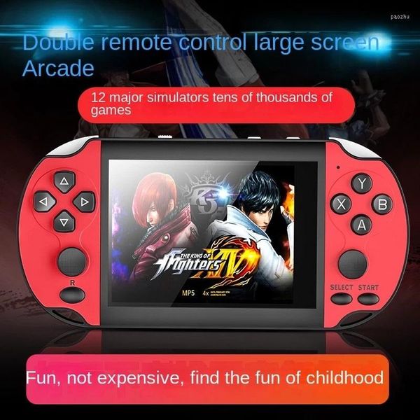 Portable Tv Game Console Rétro Lecteur De Poche Hd Machine Grand Écran Arcade Pour Enfants Cadeau Retroid Av Out Consoles