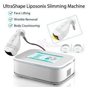 Portable Ultrashape V4 HIFU LIPOSONIX Body Minceur Machine Home Salon Utilisez Cellulite Suppression de la peau Matériel liposonique