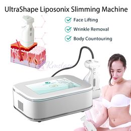 Draagbare Ultrashape V4 Liposonix Body Slimming Machine Fat Reduction Skin Turninging Liposonic Beauty Apparatuur