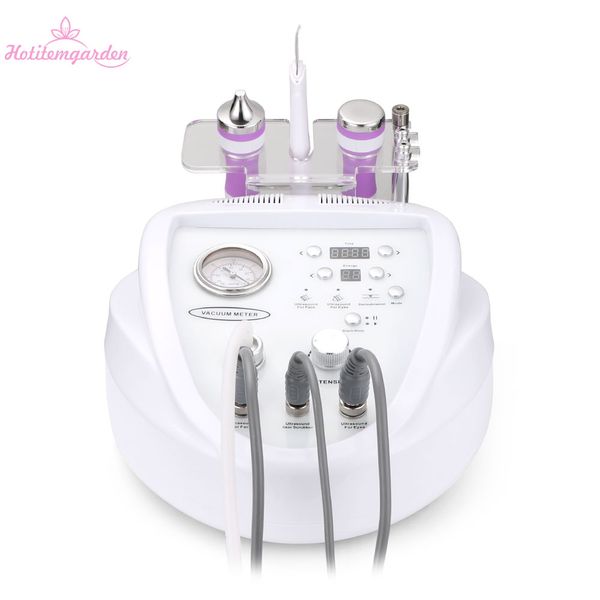 Portable Ultrasonic Cavitation Diamond Microdermabrasion Amincissant la machine sous vide Spray Skin Scrubber Dermabrasion Spa Machine à la maison