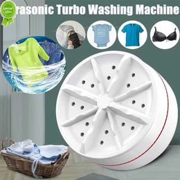 Draagbare ultrasone turbo wasmachine mini ondergoed ondergoed wasmachine roterende wasmachine voor reiscamping kleding wasmachine