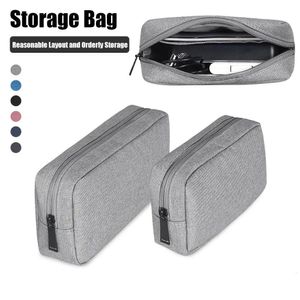 Portable USB câble écouteur organisateur de voyage Gadget appareils pochette sac de rangement accessoires numériques couverture de maquillage 240119