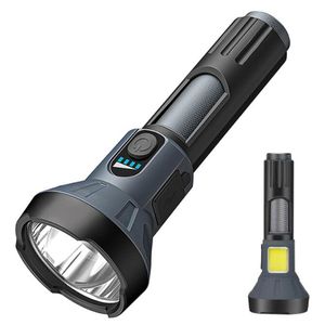 Portable USB Rechargeable Spotlights Spotlights étanche à LED COB TORCH TEMPORT DE TÉMORNATION EXTÉRIEURE LAMBRE DE CAMPING LAMPIN