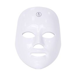 USB portable Rechargeable Lightrapy Thérapie de beauté Peau anti-rideaux de beauté Face de beauté 7 couleurs Masque facial LED