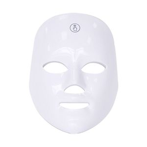 Draagbare USB oplaadbare lichttherapie schoonheid huid anti-rimpel schoonheid gezicht 7 kleuren led face mask