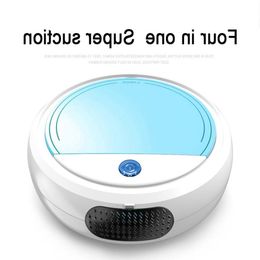 FreeShipping Draagbare stofzuigerrobot Volautomatisch 4-in-1 3200pa USB Opladen Sweep-reinigingsrobot stofzuiger draadloze vacu Fjxs