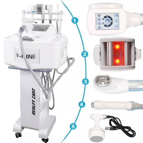 Vela portátil Vacío 40k Cavitación Otros equipos de belleza Rodillo Cuerpo Máquina para adelgazar RF Radiofrecuencia Conformación Estiramiento facial Dispositivo de estiramiento de la piel