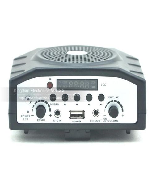 Altavoz amplificador de voz portátil, reproductor MP3 FM, 5 años de garantía para enseñanza, altavoz, guía turística, gimnasio, gimnasia 2350684