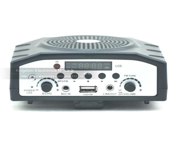 Altavoz amplificador de voz portátil, reproductor MP3 FM, 5 años de garantía para enseñanza, altavoz, guía turística, gimnasio, gimnasia 9619812