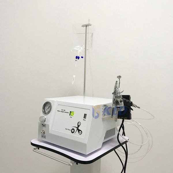 Máquina portátil de exfoliación por chorro de agua y oxígenoUse limpieza facial profunda, desoxigenación, rejuvenecimiento del acné y equipo de belleza para salón
