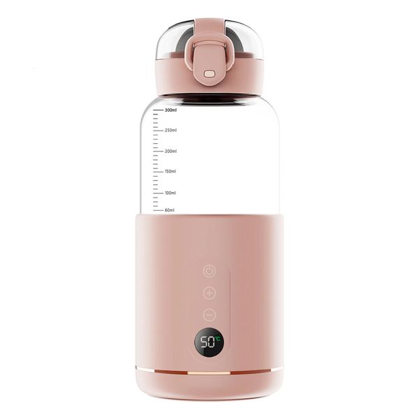 Chauffe-eau portable pour préparation pour bébé Capacité de 300 ml Contrôle précis de la température Chauffe-eau sans fil Bouilloire électrique 240226