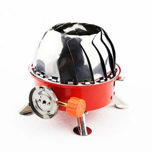 Draagbare Winddichte Camping Kachel Roestvrij Staal Outdoor Camping Kooktoestel Opvouwbare Gasfornuis Picknick Gas Apparatuur 231225