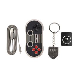 Draagbare Draadloze Bluetooth Classic 8 Bitdo NES30 Pro Game Controller Controllers Volledige knoppen voor iOS Android Gamepad PC MAC Linux