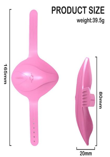 Control remoto inalámbrico portátil Vibrador Huevo Estimulador del clítoris Invisible Quiet Panty Vibrador Juguetes sexuales para mujeres Vaginal5273716