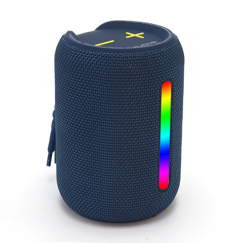 Portable Wireless Speakers Round Waterproof Mini Small Subwoofer Bass Stereo Mobile Phone Outdoor Audio Music Sound Box