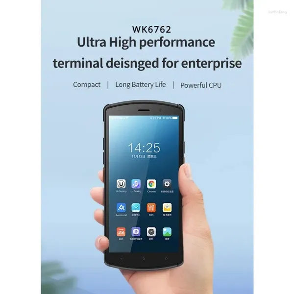Portable Wireless WiFi 4G Bluet 5.7 Screen tactile Handheld PDA Terminal Data Collecteur avec Android 12 WTC57 -6762