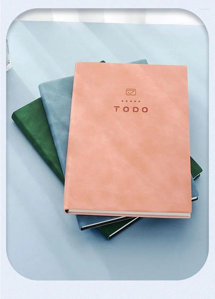 Cuaderno de trabajo portátil, gestión del tiempo para estudiantes universitarios, reloj autodisciplinado, agenda para hacer lista, Bloc de notas, papelería de oficina