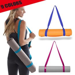 Portable Yoga Mat Sling Sports Sports Toile De Toilettes Salle de fitness Gym Carrier Réglable Épaule Carrelage Corde Sports Rope MC163