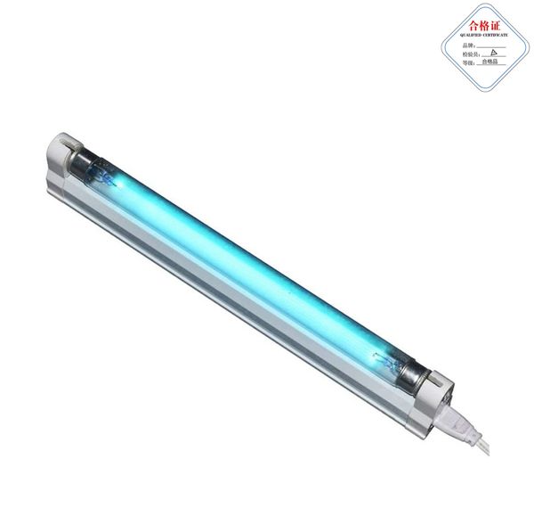 Portbale T5 8W 6W Lampe ultraviolette UVC Lumières Stérilisateur germicide 110V Ampoule à quartz DIY UV Eco Box Ozone Deodor Eliminator Tube