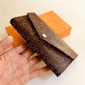 Portefeuille sarah portefeuille de haute qualité pour femmes enveloppe enveloppe de style portefeuille de portefeuille de portefeuille emblématique toile étanche brune 238J