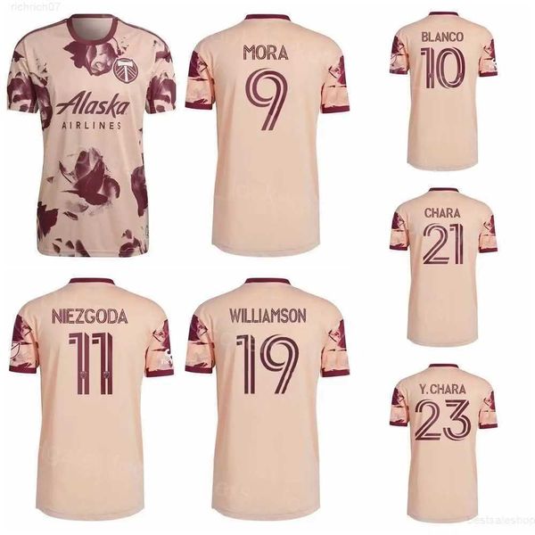 Portland Timbers 23 camiseta de fútbol 20 George Fochive 22 Cristhian Paredes 24 David Ayala 25 Bill Tuiloma 30 Santiago Moreno 44 Marvin