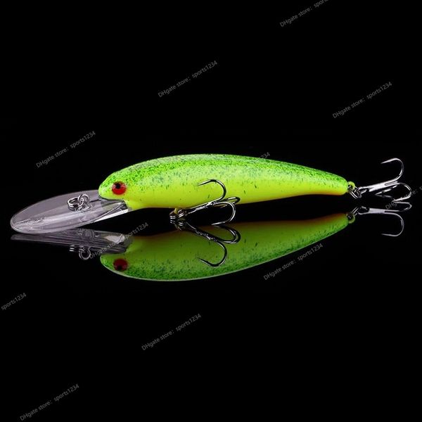 Peche Isca Artificiel Wobbler 11.5 cm/16 cm Flottant Minnow Plongée Profonde Trolls Leurre De Pêche Pour Basse Brochet Doré Saumon Pêche Leurres de pêche artificial bait troll