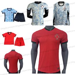 Portugal Football Jersey Ruben Ronaldo Portuguese 24 25 Jerseys de fútbol Hombres niños Victoria del euro sobre Tailandia Maillot de Foot Kits Camiseta Futbol Inter Tracksuit