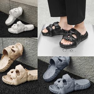 Pancyses squelettes positives Chaussures mems Sandales de concepteur de sandales sans glissement intérieures et extérieures