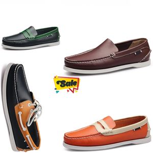 Positif Différents styles disponibles Chaussures pour hommes Chaussures de voile Chaussures décontractées Baskets de créateur en cuir Baskets GAI 38-45