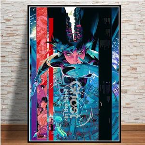 Poster En Prints Ghost In The Shell Strijd Politie Japan Anime Kunstschilderijen Canvas Muur Foto's Voor Woonkamer Thuis decor279h