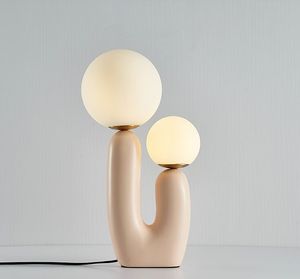 Postmoderne Creatieve kunst Tafellamp Nordic Designer Model Kamerlampen