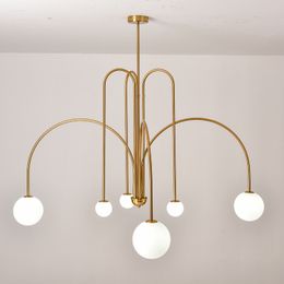 Postmoderne ontwerper creatieve woonkamer eetkamer slaapkamer studeerkamer café kledingwinkel minimalistische hanglamp cocina accesorio