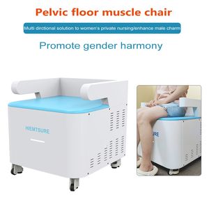 Reparación posparto hi-emt suelo pélvico silla esculpida EMS estimulación muscular Abs equipo de entrenamiento músculo bulid