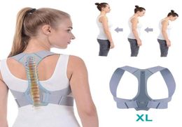 Correcteur de posture Traitement bossu ceinture de posture de la courroie de posture Ajustement support de dossier de sangle de colonne vertébrale droite pour les femmes Men5151816