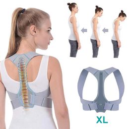 Posture Corrector Hunchback behandeling houdingsgordel verstelbare schouderrugsteun ondersteuning rechte wervelkolom riem riem voor vrouwen Men270J