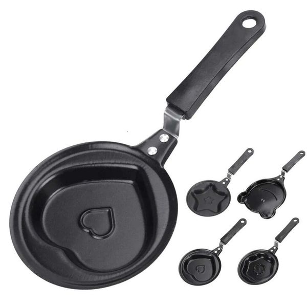 Pot Egg Mini 12cm petit-déjeuner Flip Omelette Moule antiadhésif Pan Panke Pancake Maker Kitchen Tools Gâteau