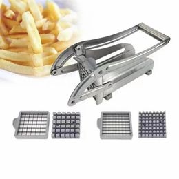 Slicer de pommes de terre Multifonction Végétable Fruit de fruits avec 2 lames en acier inoxydable pour le gadget de slicer de cuisson de pommes de terre de tomate